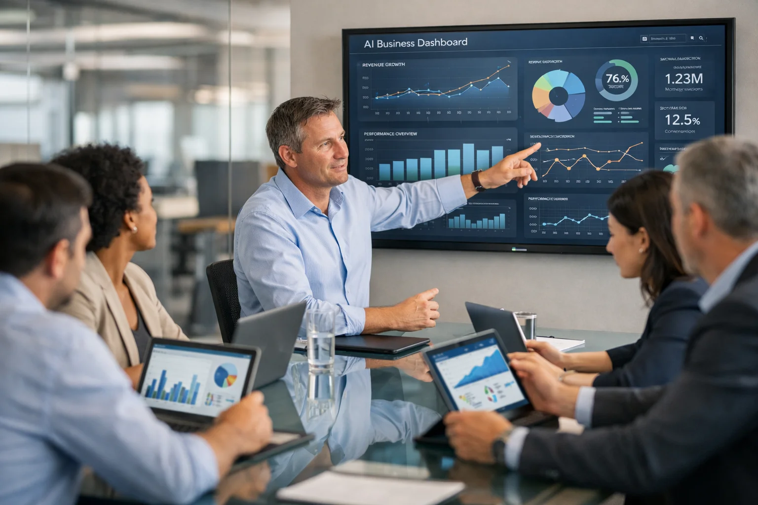 AI-Powered Management: How Artificial Intelligence Is Reshaping Corporate Leadership