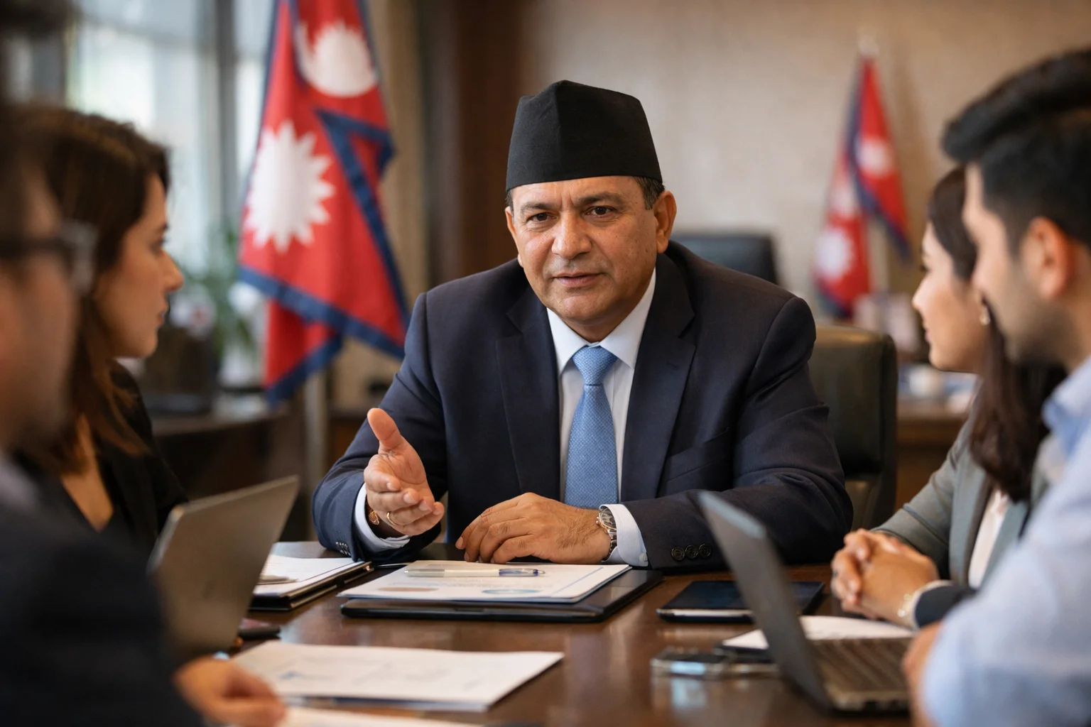 Nepal’s Push for Digital Transformation: Minister Pun Engages TDC on Strategic IT Investment and Employment Growth