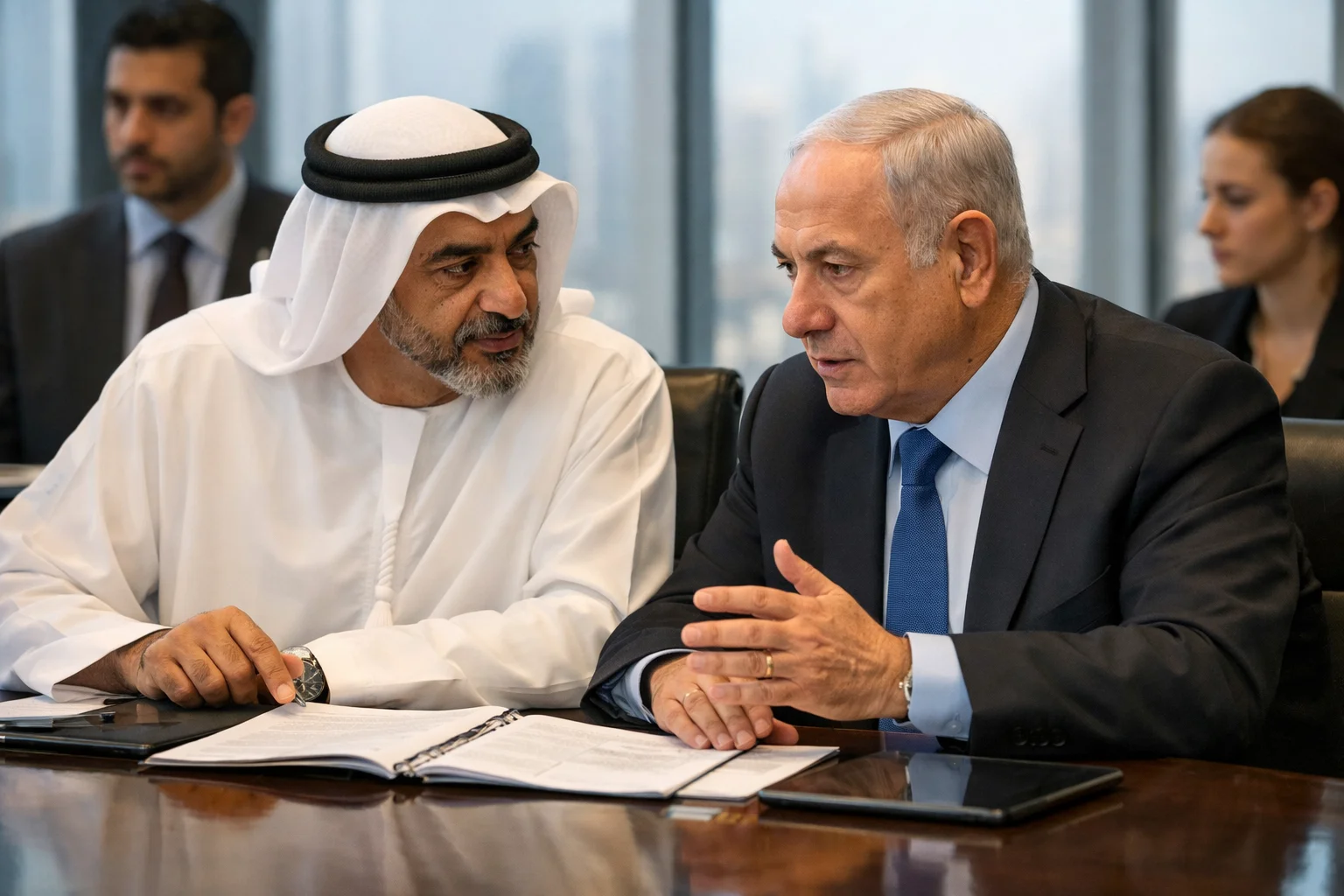 Netanyahu-Emirati Presidential Meeting Signals Shift in Middle East Diplomacy Amid Iran Tensions