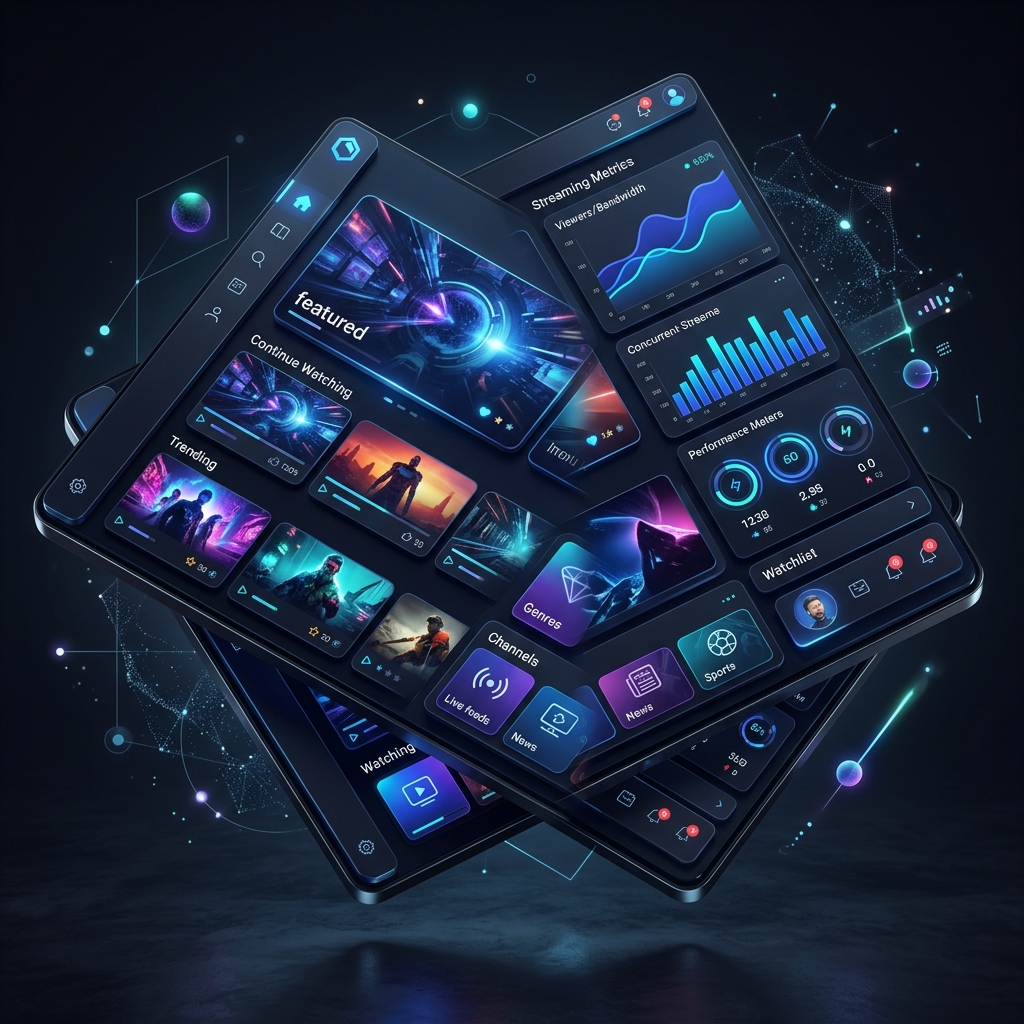 Zupiyo Media Streaming Dashboard